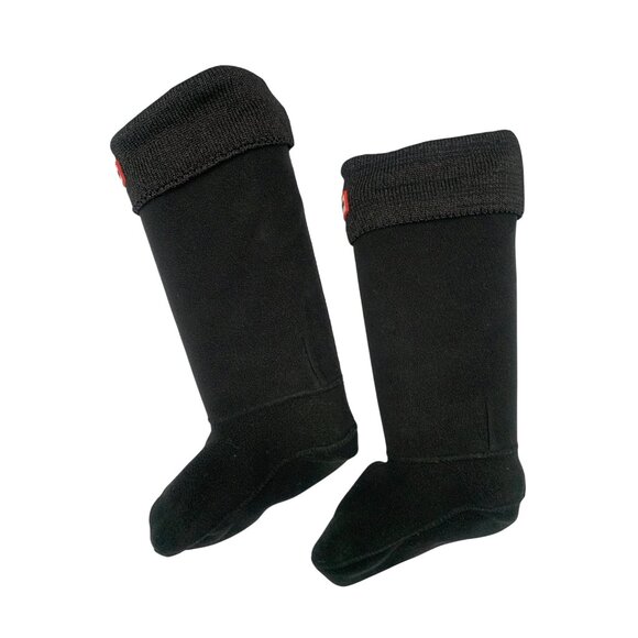 Women’s Hunter Black Liner Boot Sock with a Wool Accent Size M - Picture 1 of 7